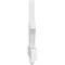 Ekena Millwork Redmond Architectural Grade PVC Gable Bracket, 60"W x 22 1/2"H x 2"D x 4"F, 9/12 Pitch GBP060X23X0204RED00 - alternate 2